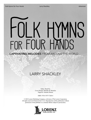 Book cover for Folk Hymns for Four Hands