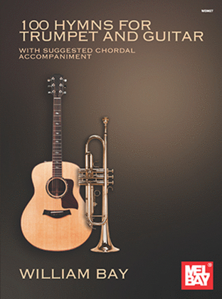 Book cover for 100 Hymns for Trumpet and Guitar