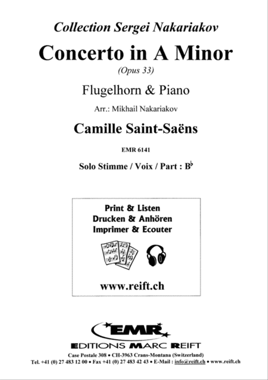 Concerto in A Minor Concerto in A Minor Flugelhorn scores gallery preview page 15