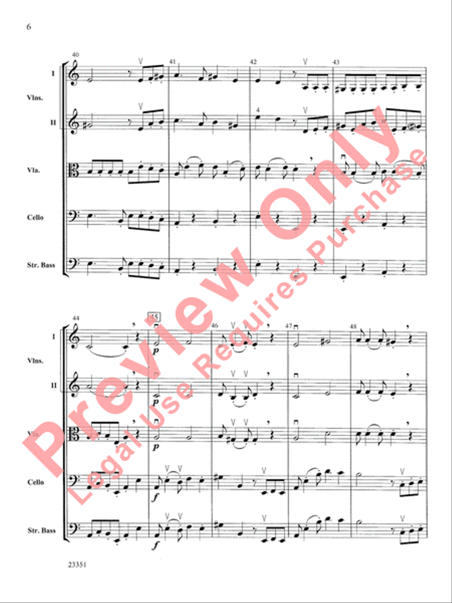 Violet's Tango String Orchestra scores gallery preview page 7