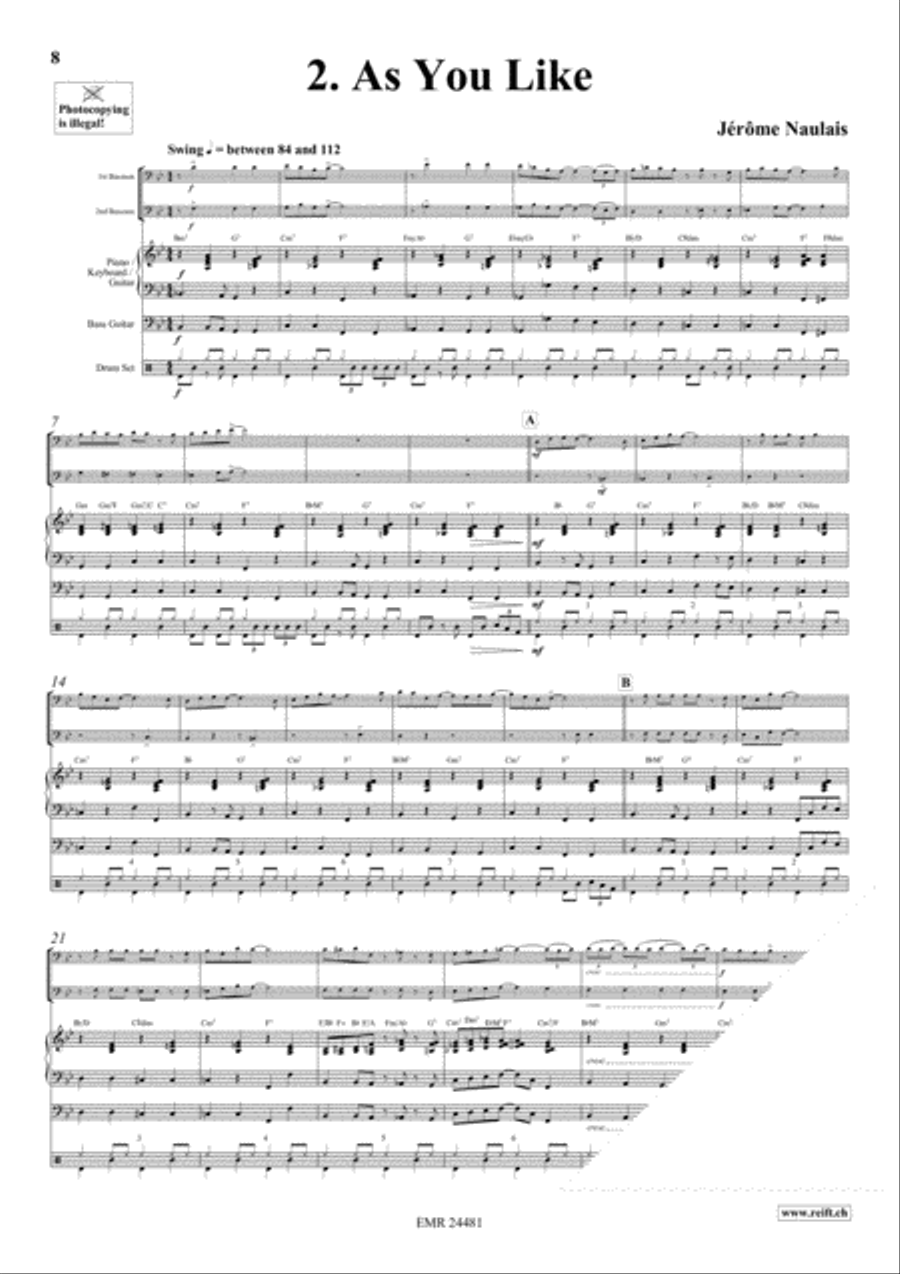 Play With Your Band Volume 1 Bassoon scores gallery preview page 4