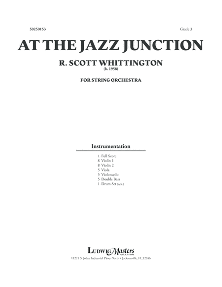At the Jazz Junction At the Jazz Junction String Orchestra scores gallery preview page 1