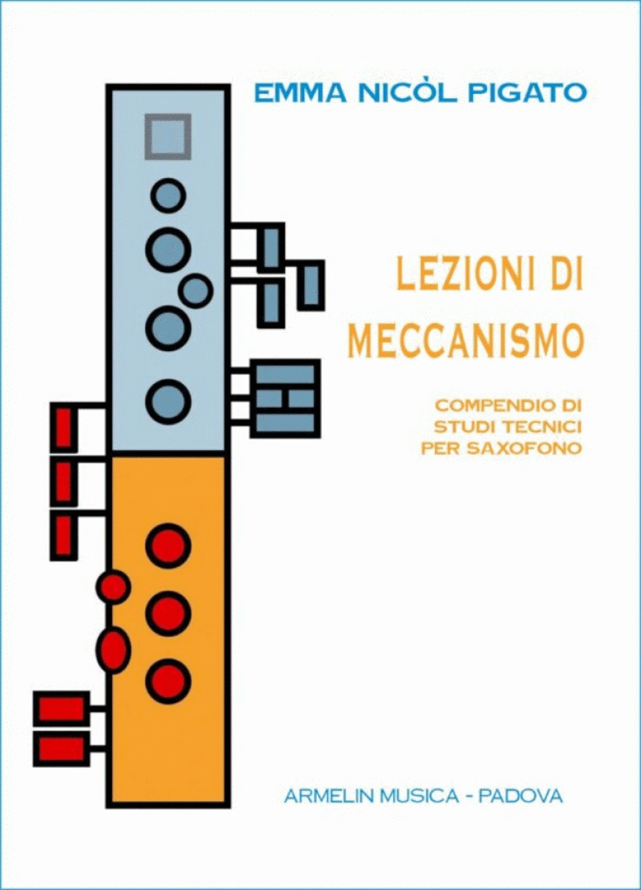 Lezioni di meccanismo Saxophone Solo scores gallery preview page 1