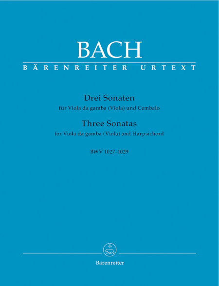 Johann Sebastian Bach: 3 Sonatas For Viola And Piano