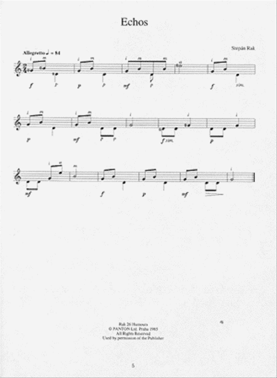 Young Beginner's First Repertoire for Classic Guitar Acoustic Guitar scores gallery preview page 3