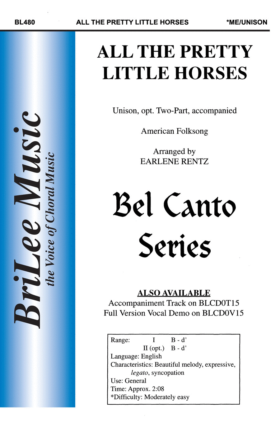 All the Pretty Little Horses 2-Part scores gallery preview page 1