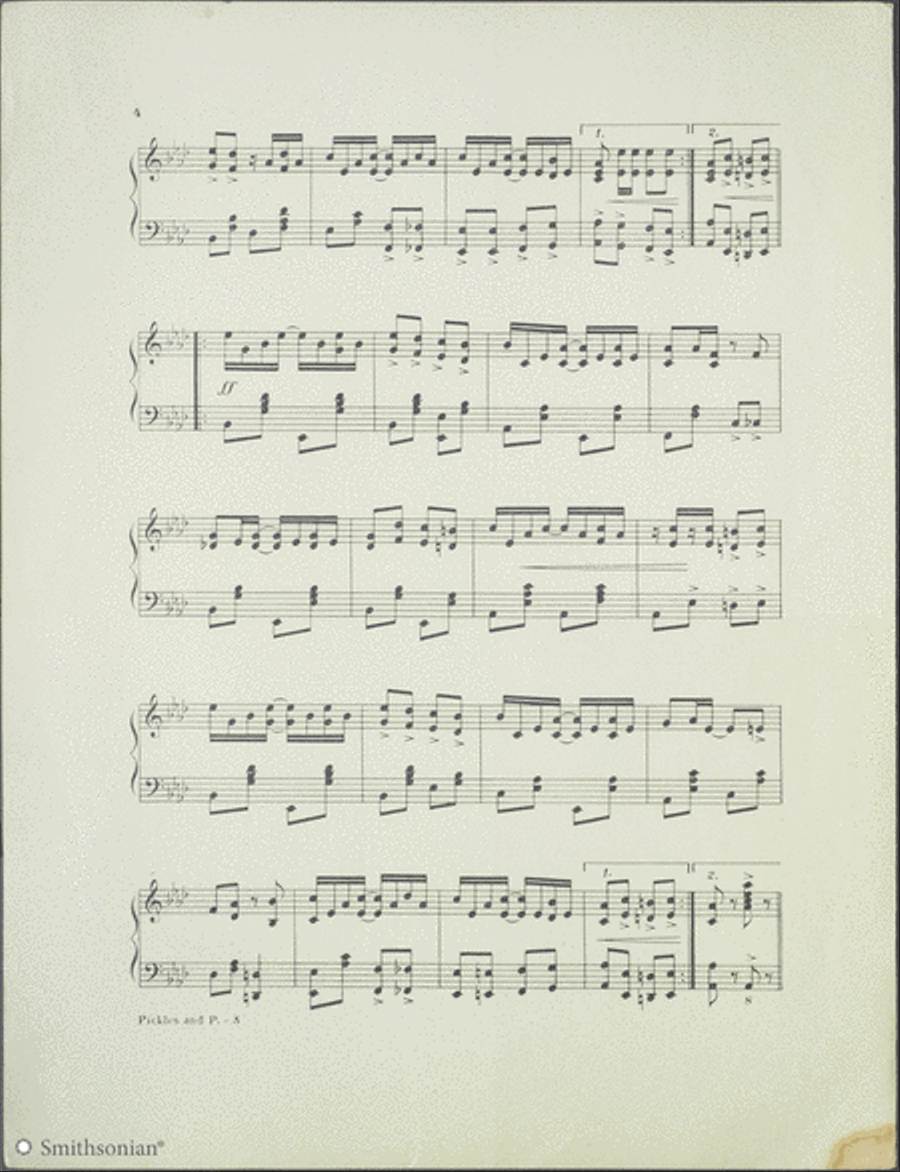 Pickles and Peppers Piano Solo scores gallery preview page 4