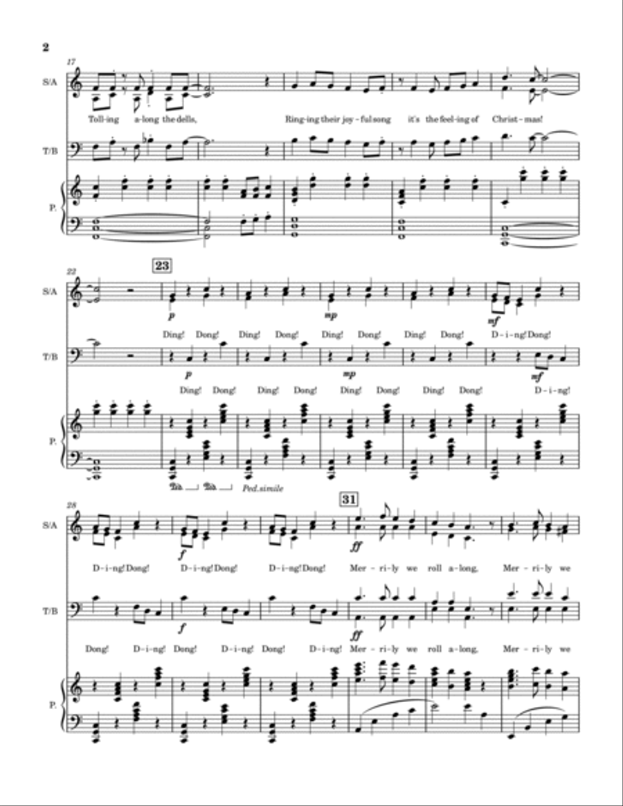 Harken to the Bells Harken to the Bells 4-Part scores gallery preview page 2