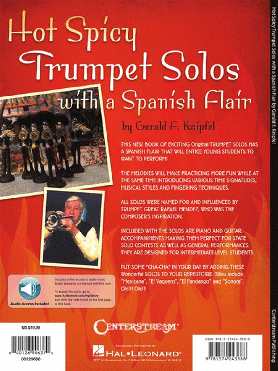 Hot Spicy Trumpet Solos with a Spanish Flair Trumpet Solo scores gallery preview page 7