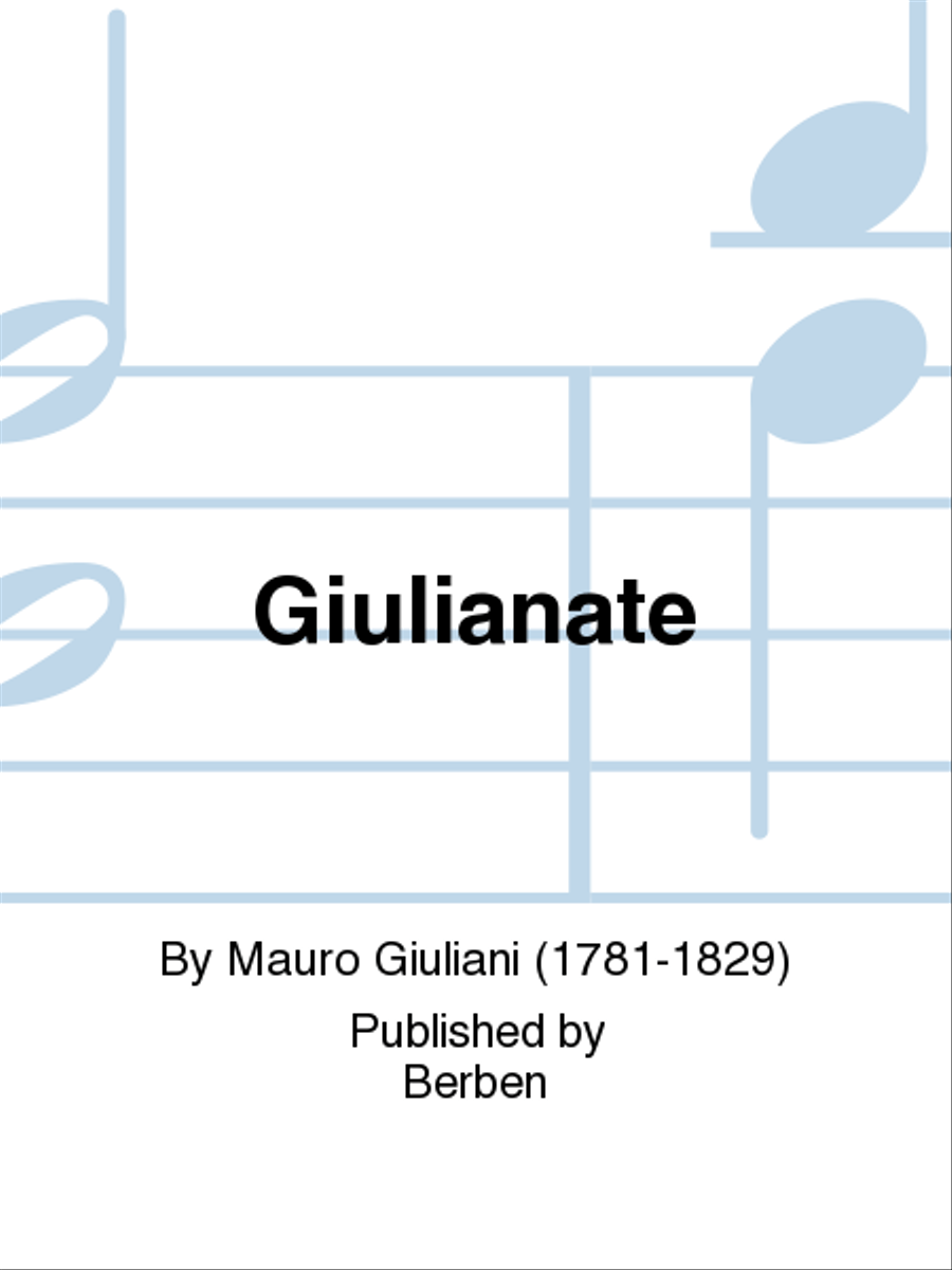 Giulianate Classical Guitar scores gallery preview page 1