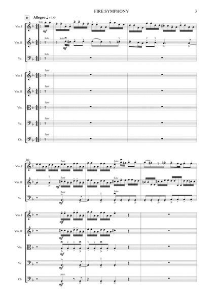 Salvatore Passantino: FIRE SYMPHONY (ES-21-025) - Score Only