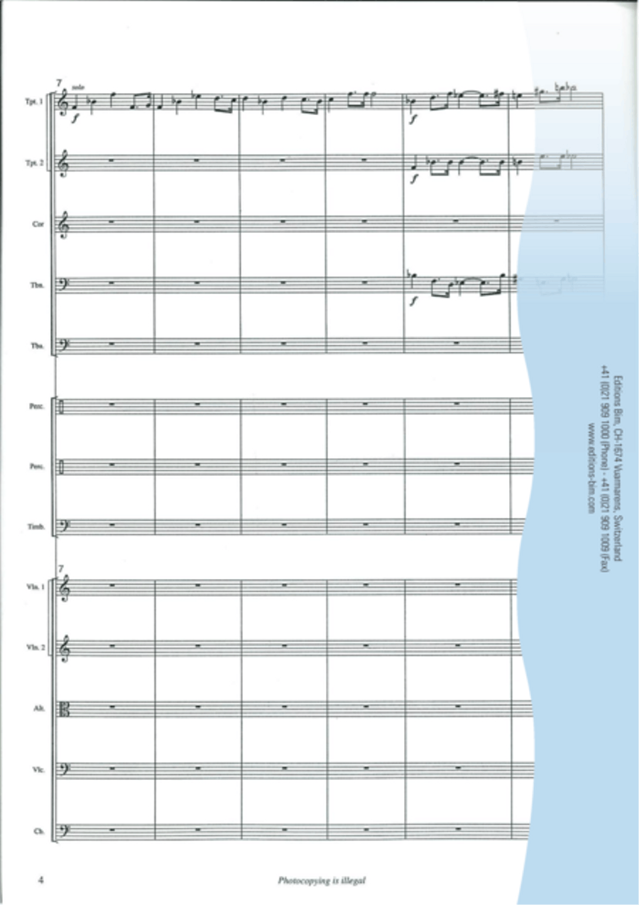 Couleurs du Temps Couleurs du Temps String Orchestra scores gallery preview page 3
