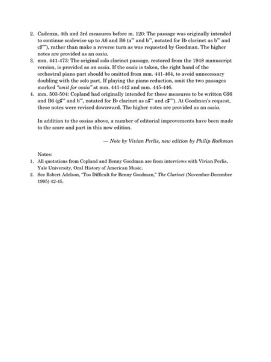 Concerto for Clarinet Orchestra scores gallery preview page 6