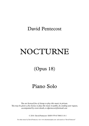 Book cover for Nocturne, Opus 18