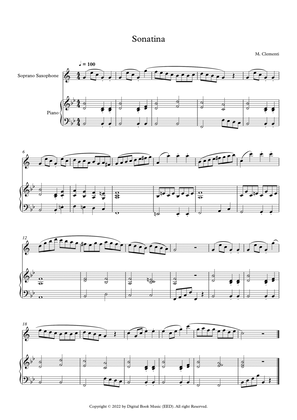 Sonatina (In C Major) - Muzio Clementi (Soprano Sax + Piano)