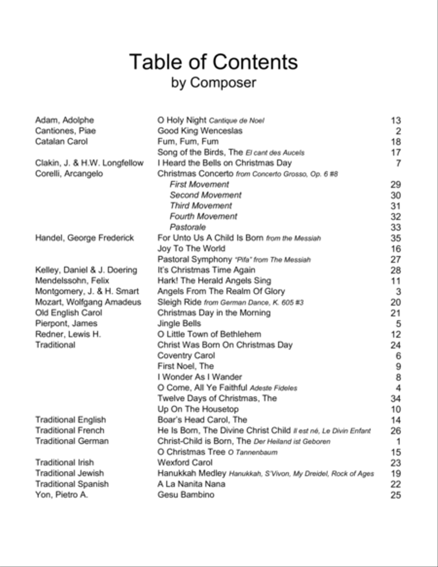 Intermediate Music for Four, Christmas, Part 2 - Alto Sax in Eb 73125 Small Ensemble scores gallery preview page 3