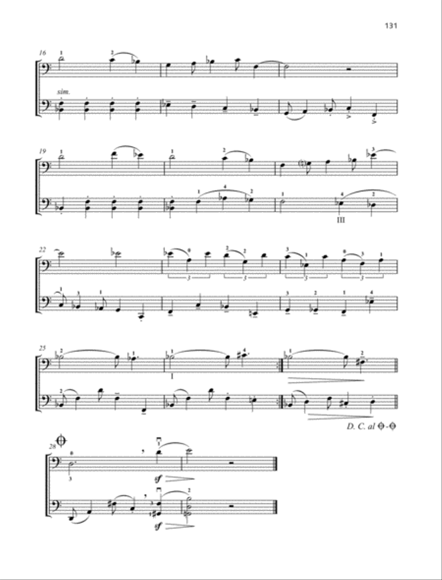 2 Modern Dances Cello scores gallery preview page 3