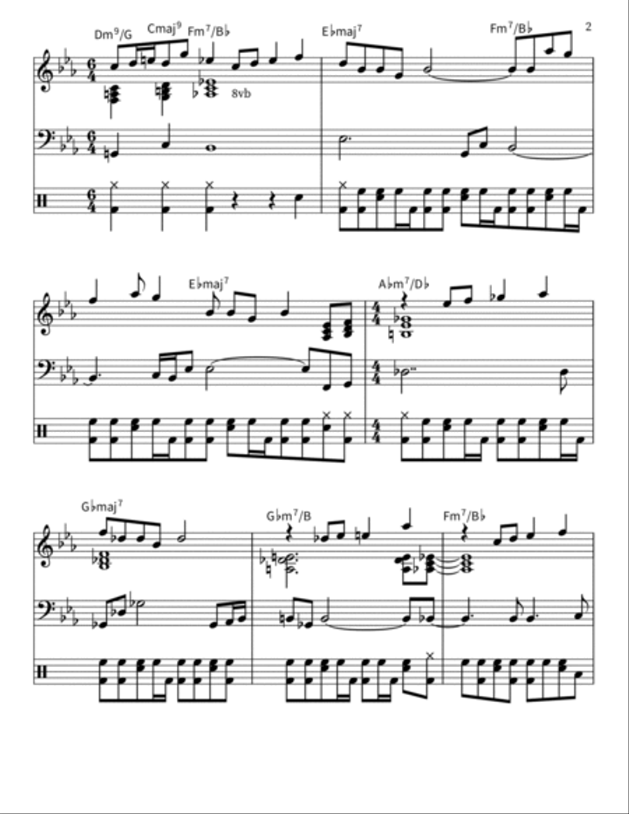 Betcha By Golly Wow Small Ensemble scores gallery preview page 2