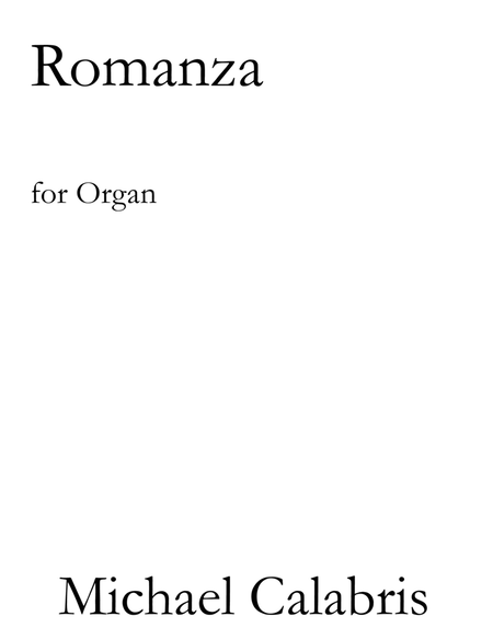 Romanza (for Organ)