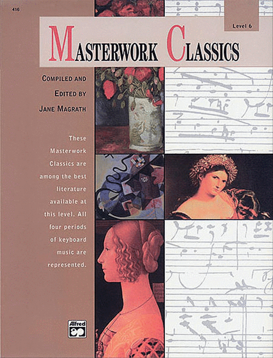 Masterwork Classics, Level 6 Piano Method scores gallery preview page 1