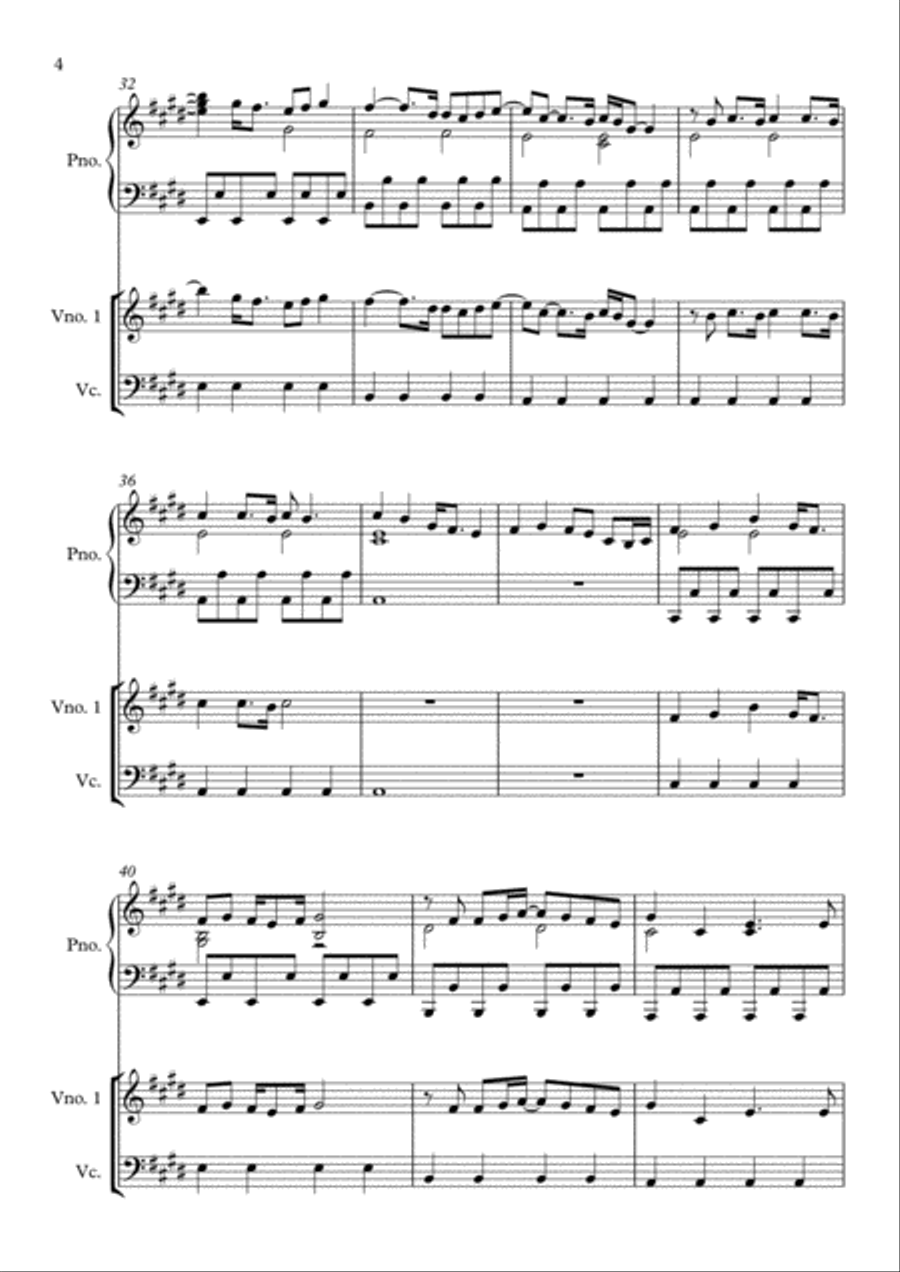 Counting Stars Counting Stars Piano Trio scores gallery preview page 5