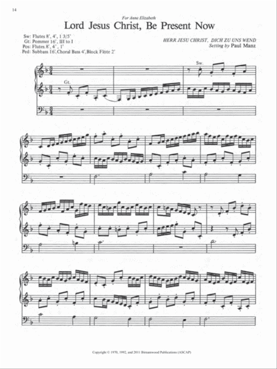 Ten Chorale Improvisations, Set 3 Organ scores gallery preview page 7