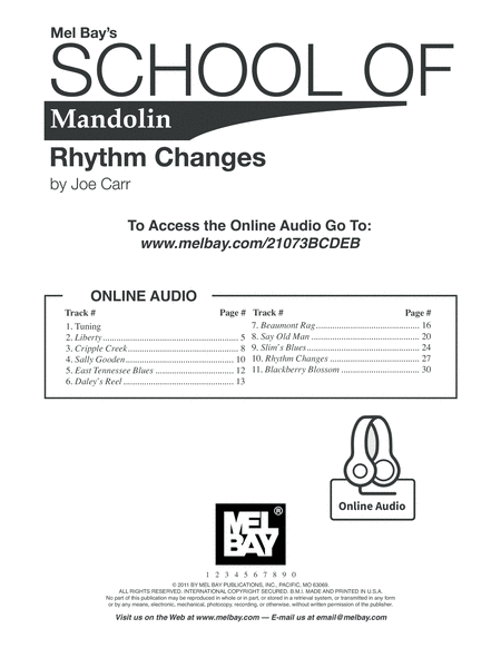 School of Mandolin: Rhythm Changes image number null