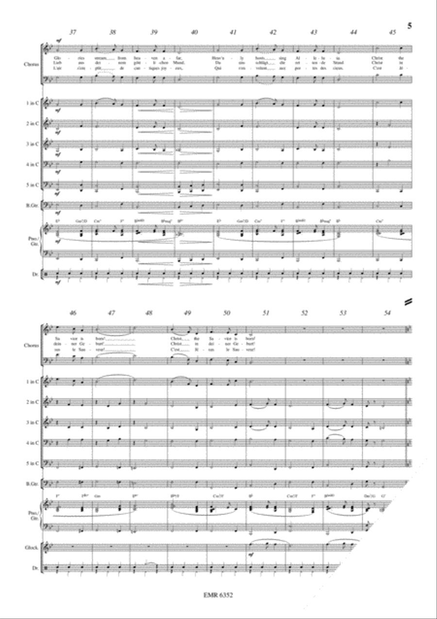 Silent Night Silent Night 4-Part scores gallery preview page 6
