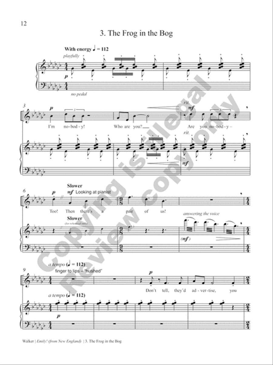 Emily! (from New England) Soprano Voice scores gallery preview page 8