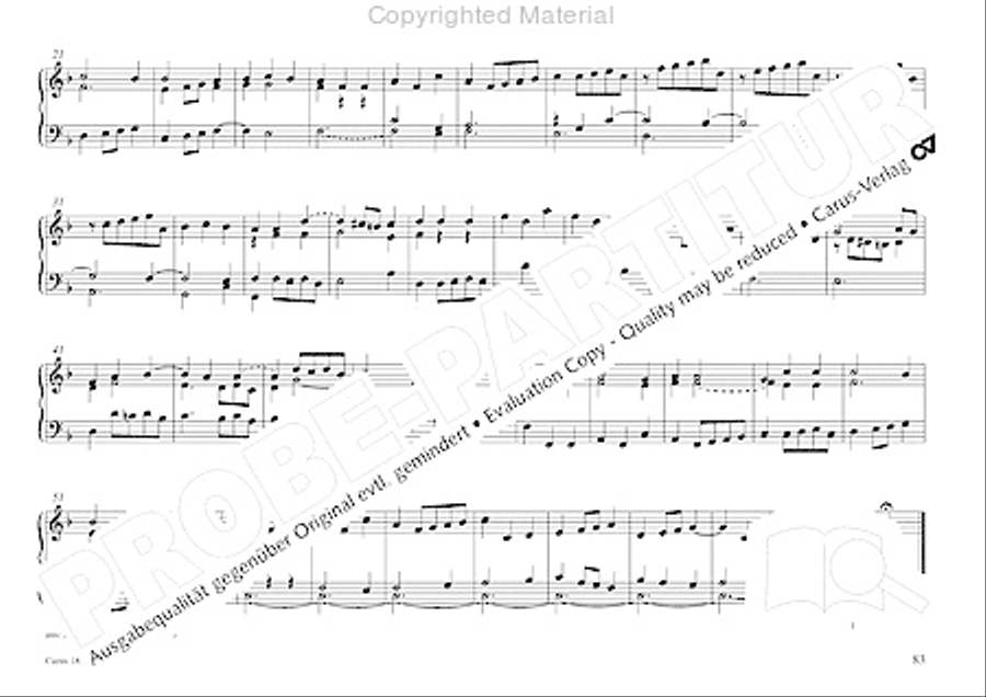 Organo pleno. Orgelstucke zum Ein- und Auszug Organ Solo scores gallery preview page 91