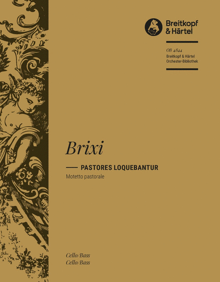 Pastores loquebantur by Franz Xaver Brixi Double Bass - Sheet Music