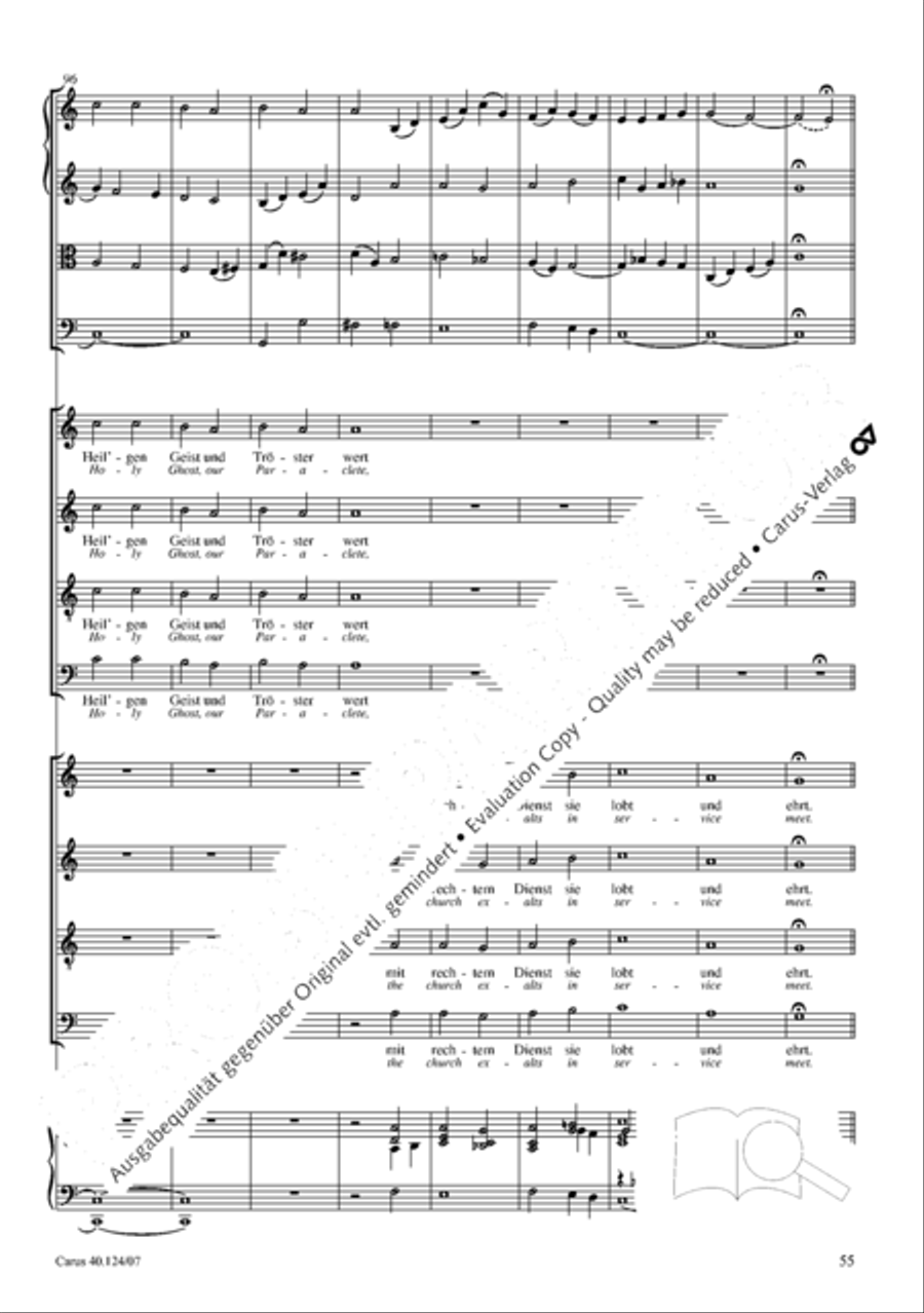 Kyrie in d + Herr Gott, dich loben wir Orchestra scores gallery preview page 56