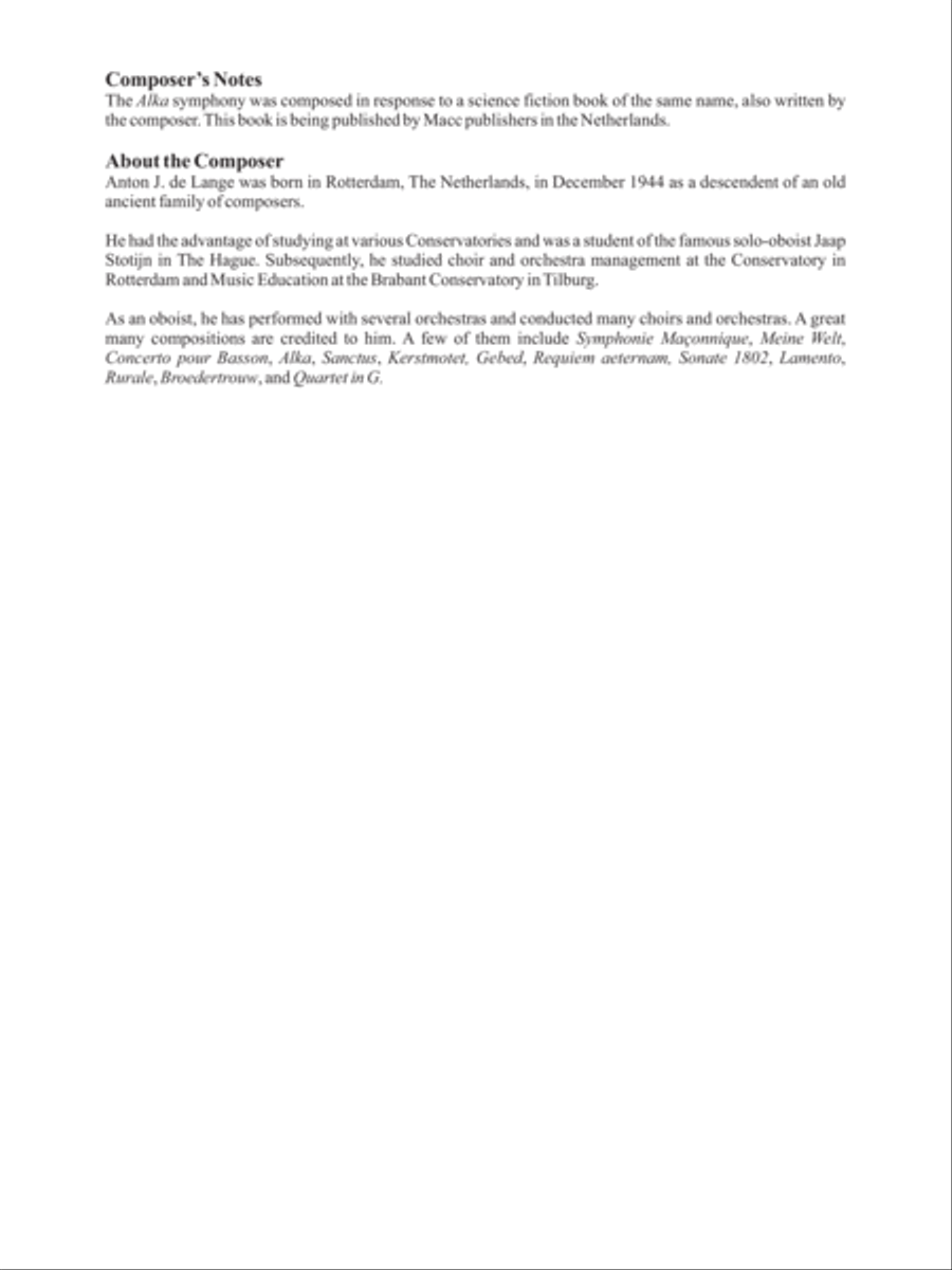 Alka Alka Chamber Orchestra scores gallery preview page 2