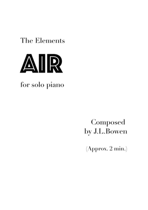 Air (solo piano)