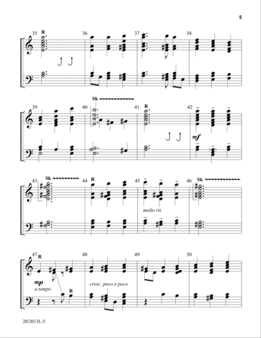 Praise and Thanksgiving Praise and Thanksgiving 3-Octaves scores gallery preview page 5