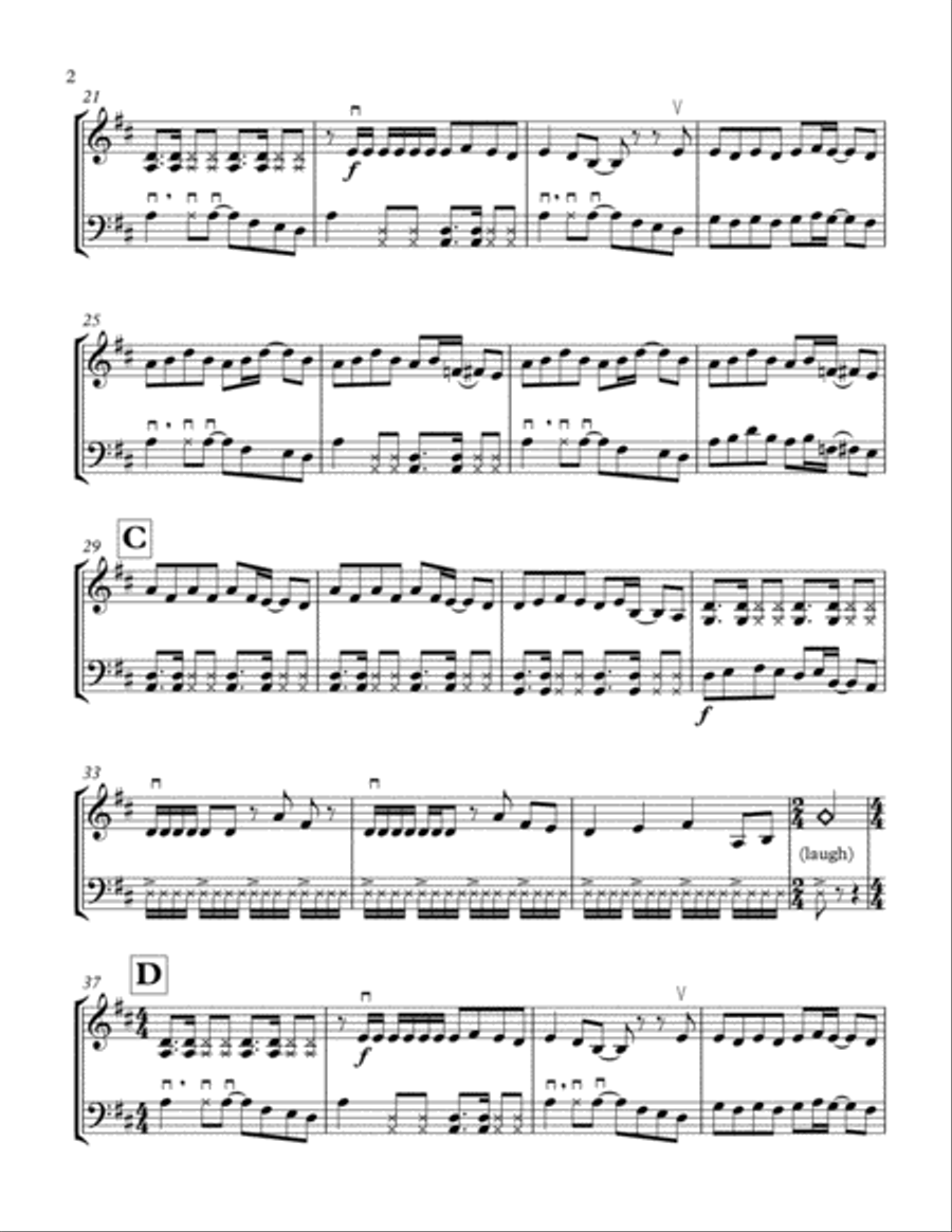 Best Day Of My Life String Duet scores gallery preview page 4