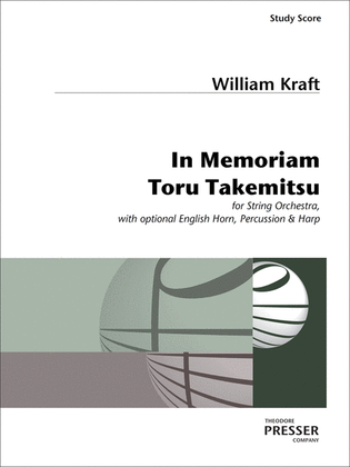 In Memoriam Toru Takemitsu