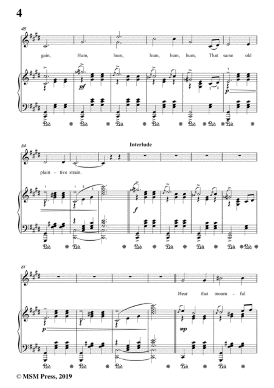 John Valentine Eppel-Missouri Waltz,in E Major,for Voice and Piano Voice Solo scores gallery preview page 6