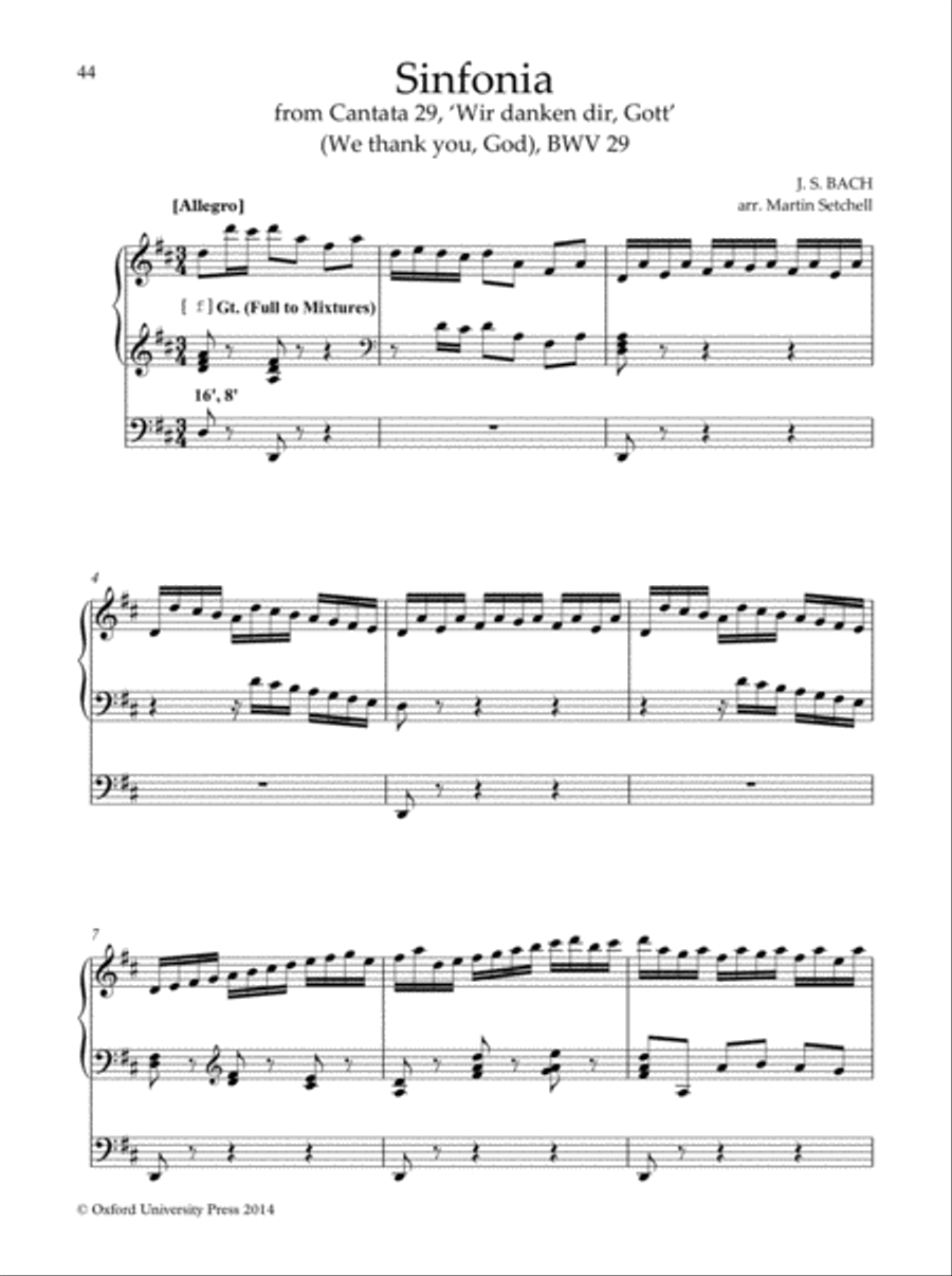 Bach Transcriptions for Organ Organ Solo scores gallery preview page 8