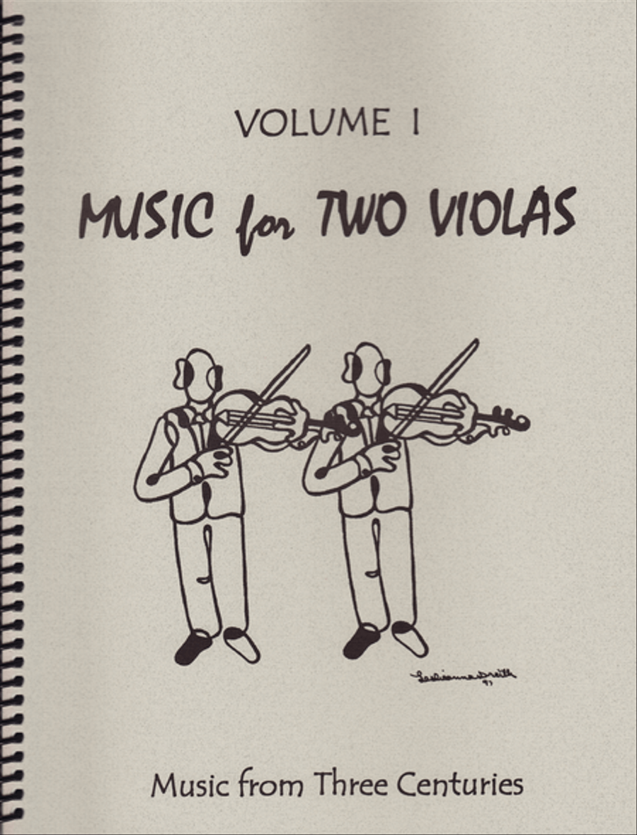 Music for Two Violas, Volume 1 String Duet scores gallery preview page 1
