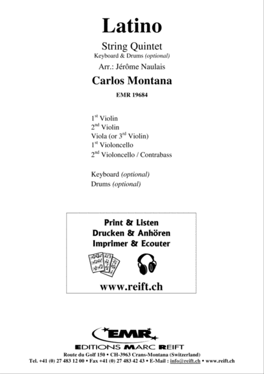 Latino String Quintet scores gallery preview page 2