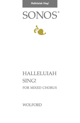 Halleluiah Sing! - SATB