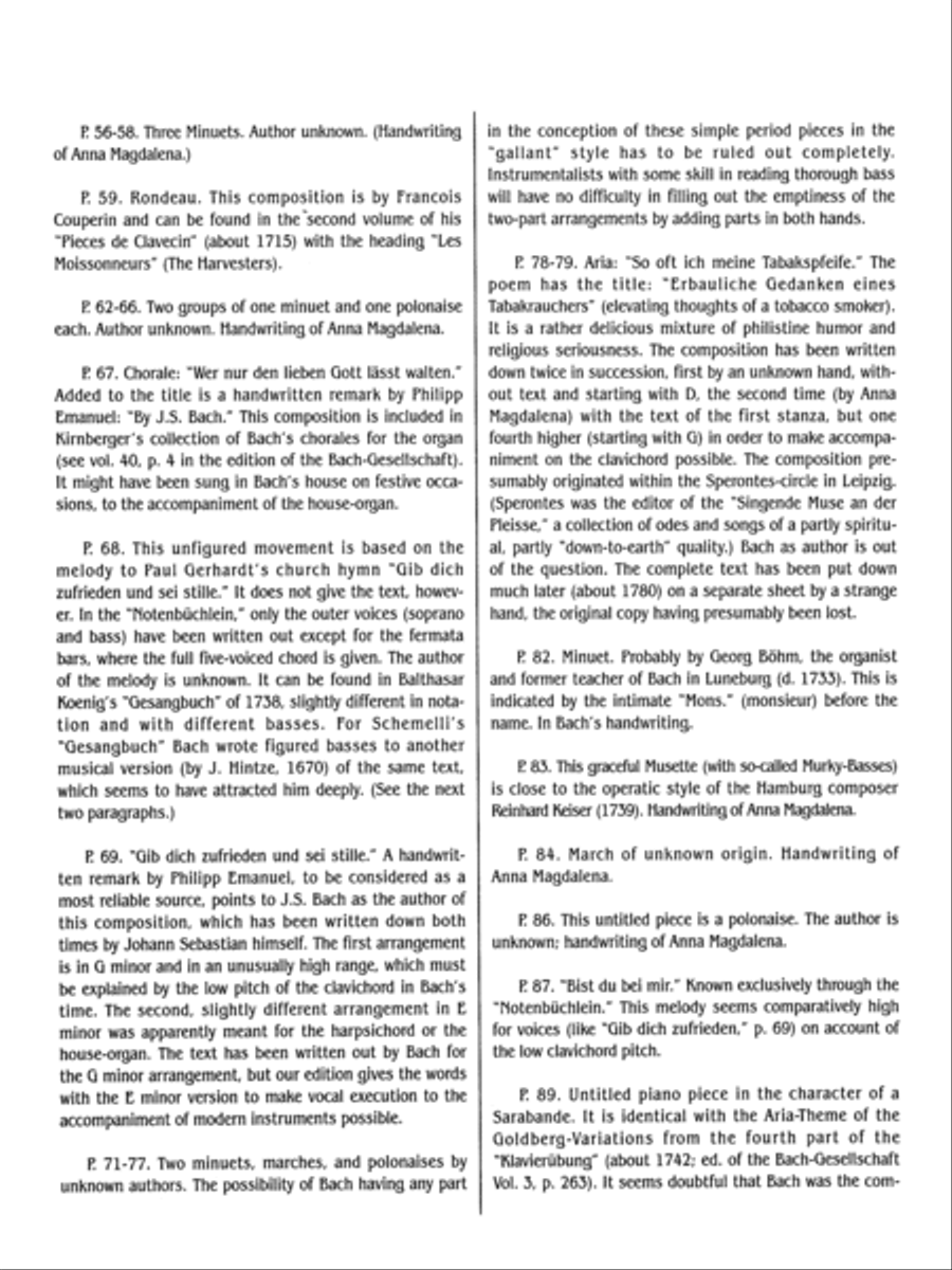 The Notebook for Anna Magdalena Bach Piano Solo scores gallery preview page 6