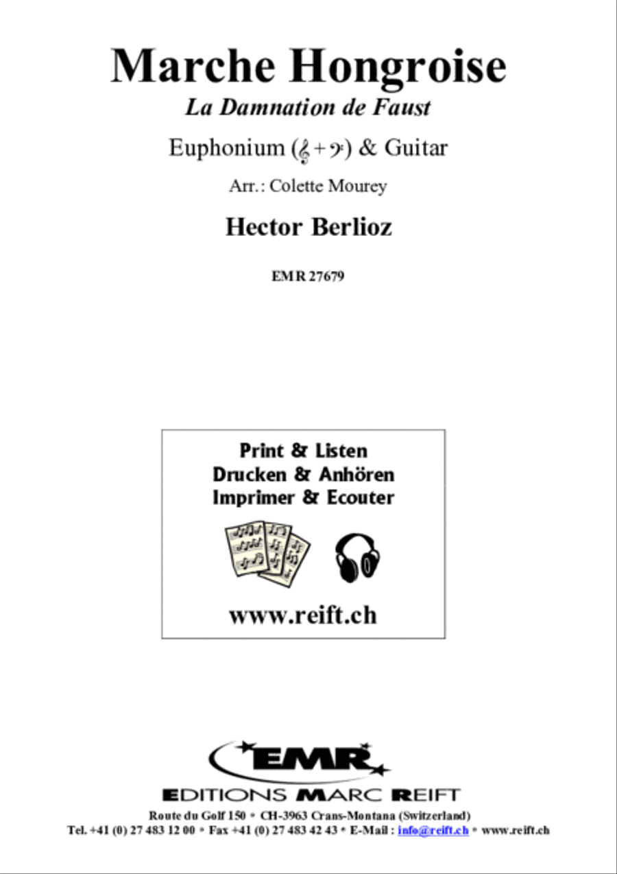 Marche Hongroise Marche Hongroise Euphonium scores gallery preview page 2