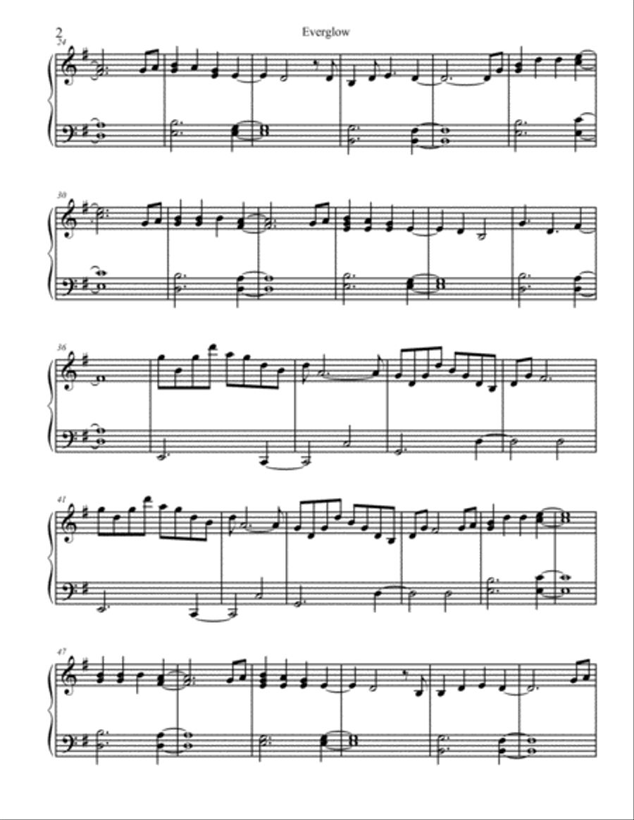 Everglow Small Ensemble scores gallery preview page 2
