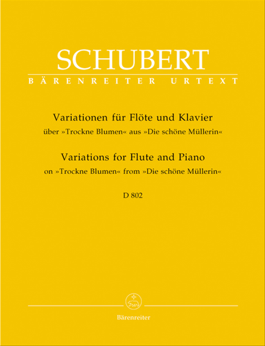 Variationen fur Flote und Klavier uber 