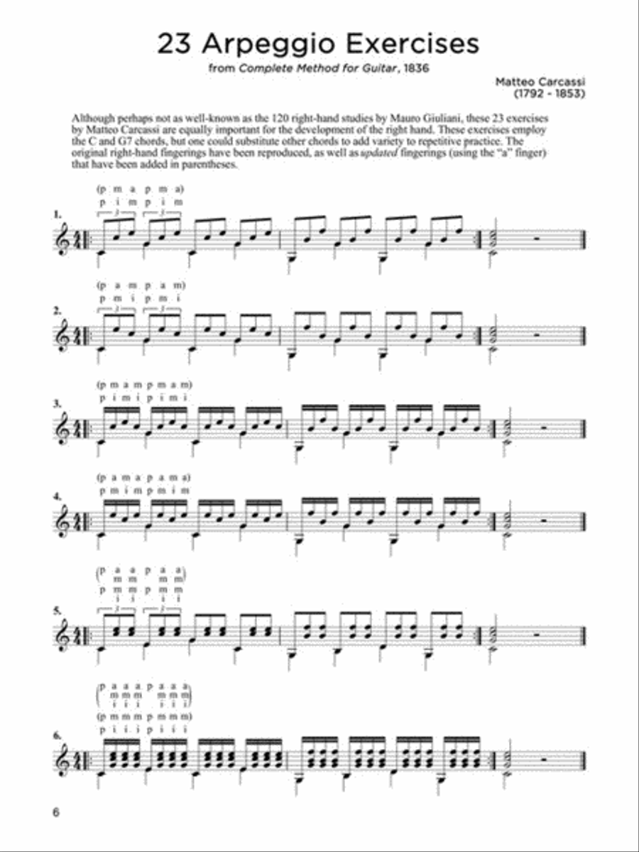 The Great Arpeggios Book Acoustic Guitar scores gallery preview page 5
