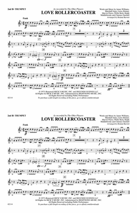 Love Rollercoaster: 2nd B-flat Trumpet