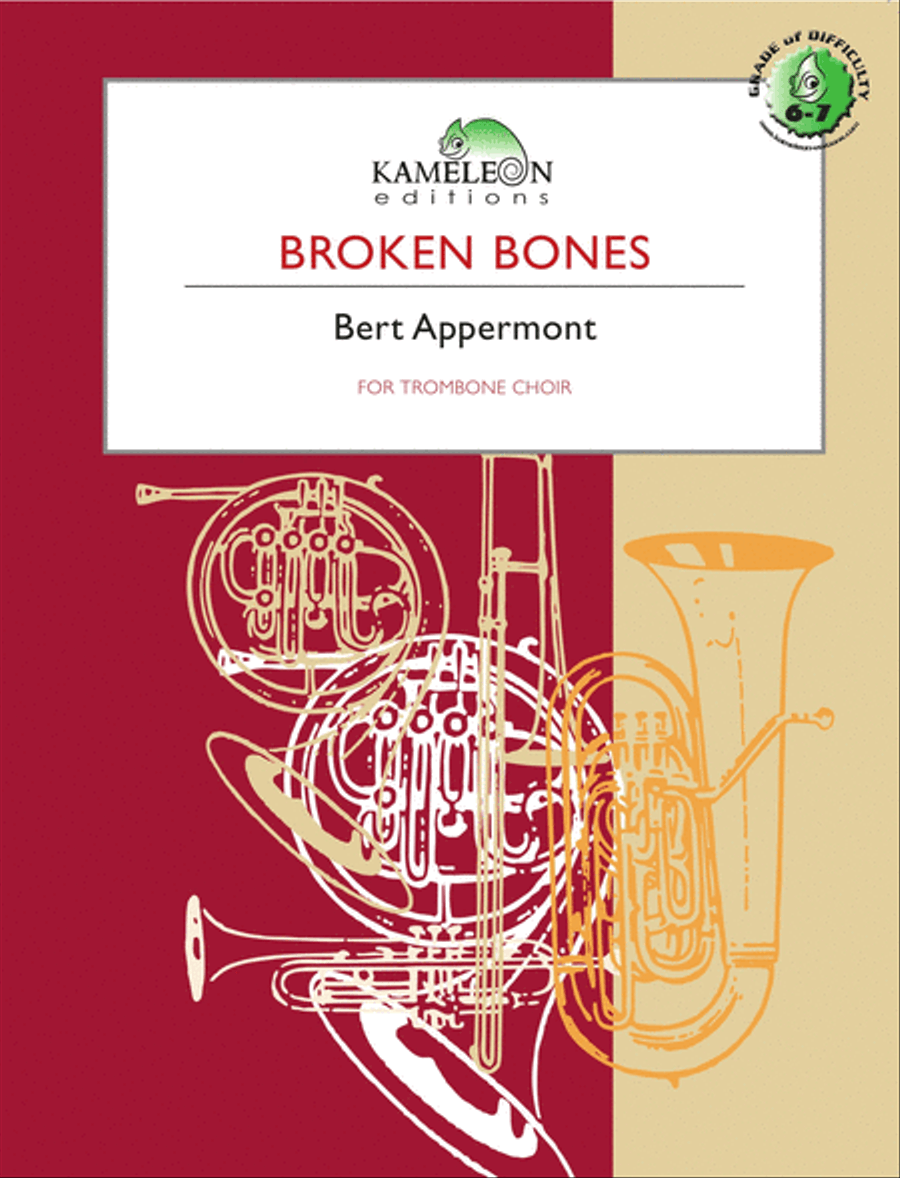 Broken Bones Broken Bones Trombone scores gallery preview page 1