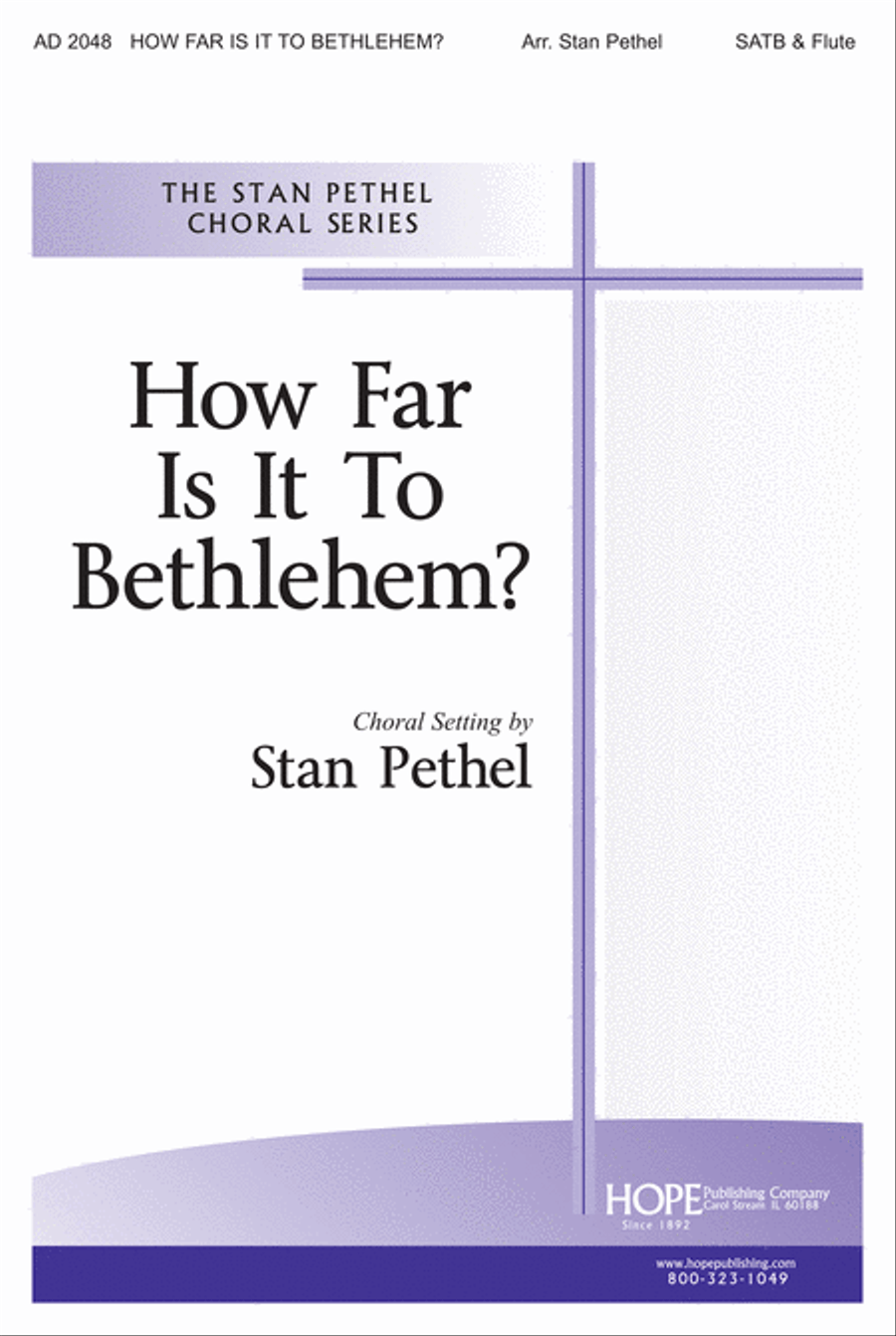 How Far Is It to Bethlehem? 4-Part scores gallery preview page 1